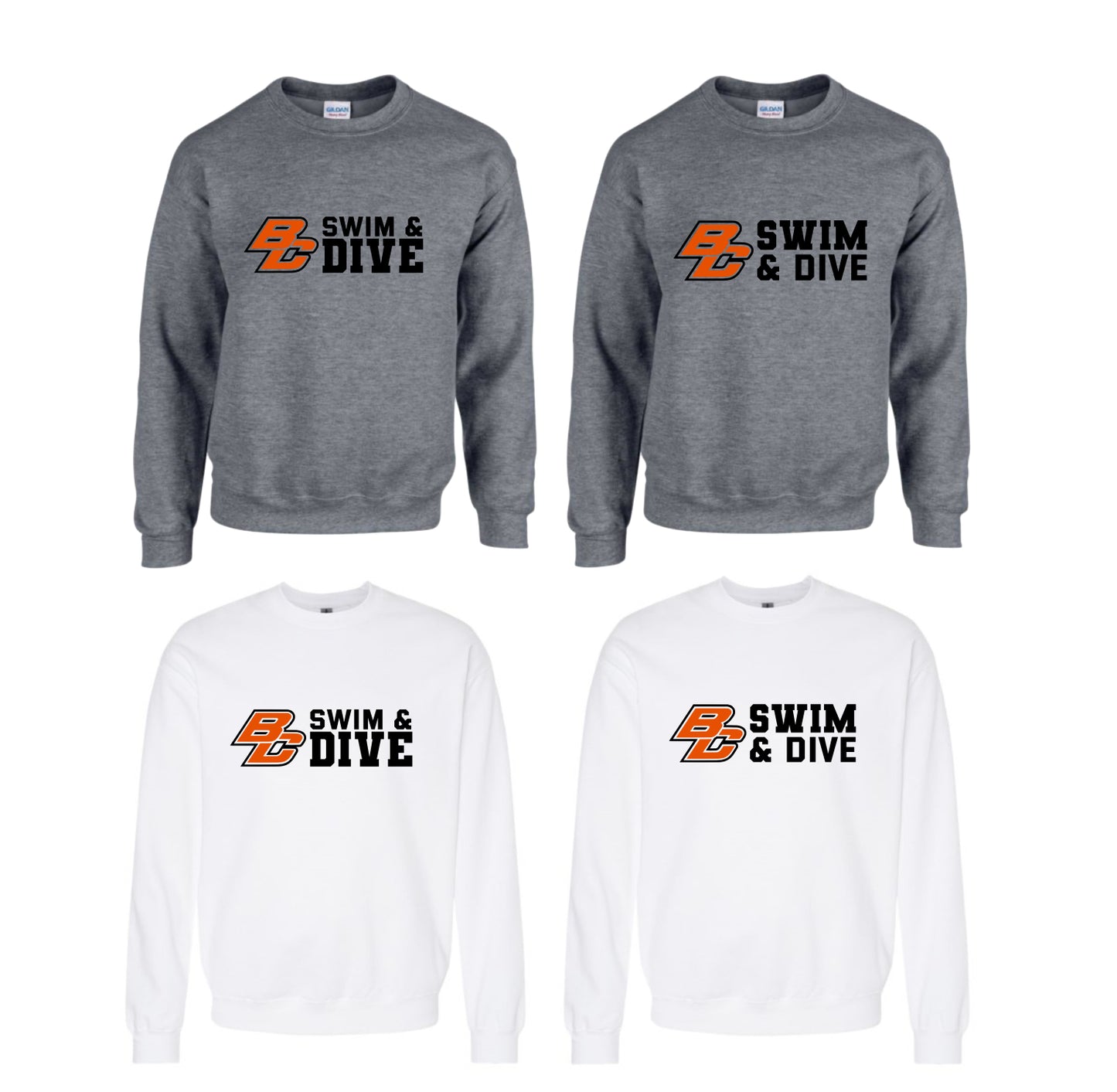 Adult Unisex Byron Center Swim & Dive Sweatshirt