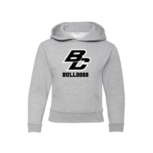 Kids BC Bulldog Athletic Grey Hoodie